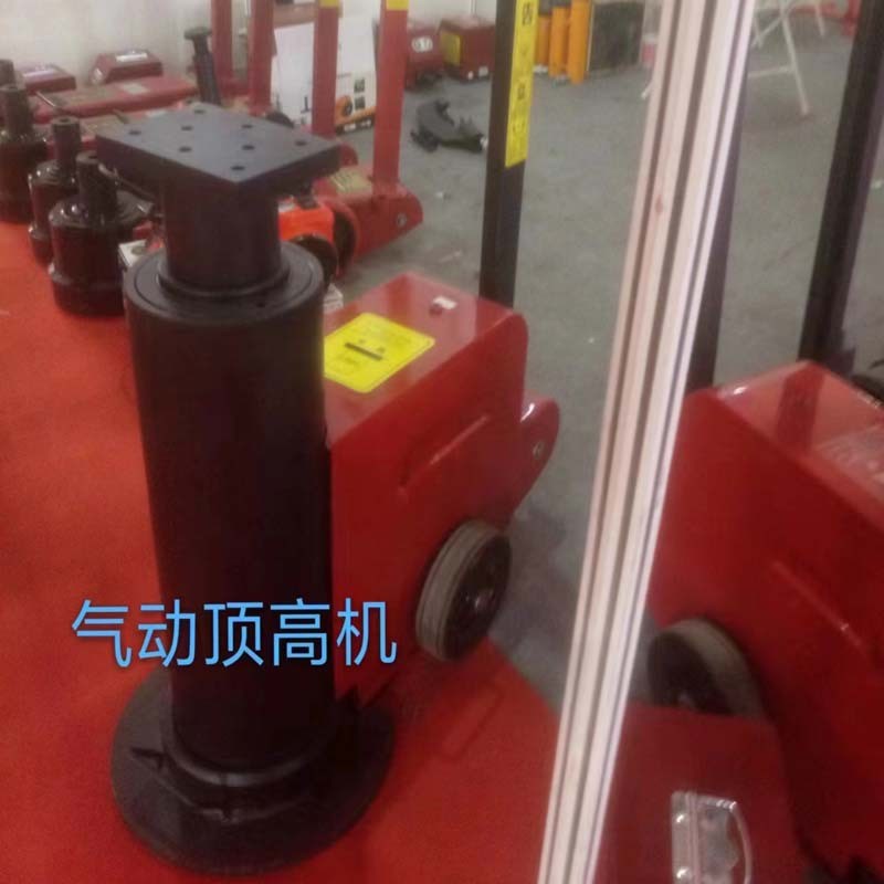 汽修气动液压千斤顶顶高机80吨100吨单柱高位顶顶大梁换弓子