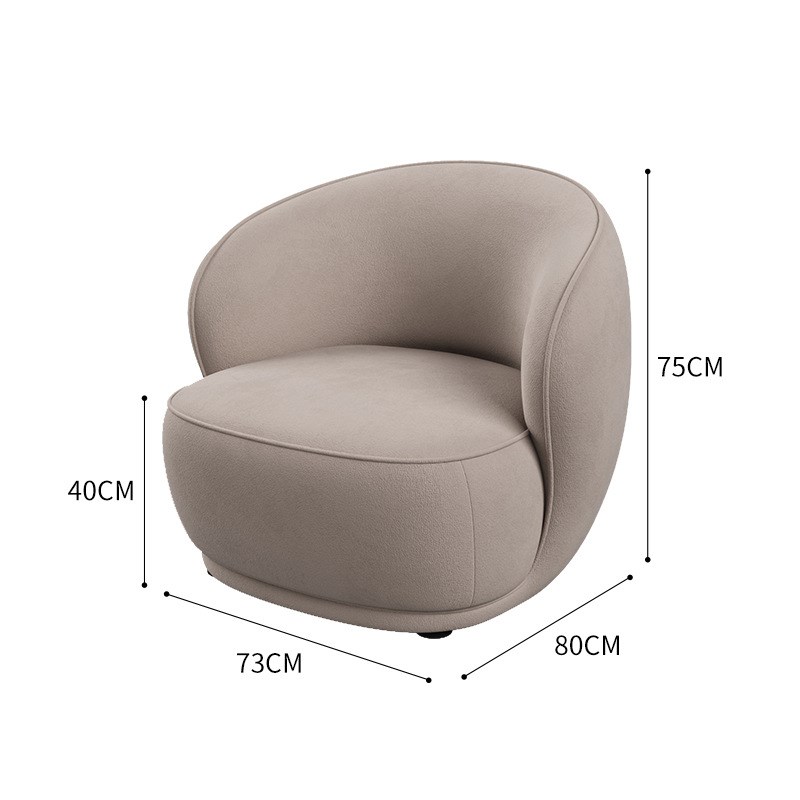 现代简约布艺沙发休息区接待一桌两椅售楼处美容院洽谈沙发椅组合