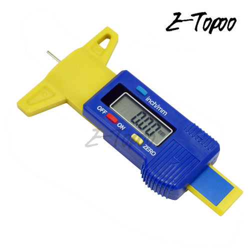 ETOPOO电子数显轮胎花纹深度尺0-25mm胎纹计深度游标卡尺胎纹尺