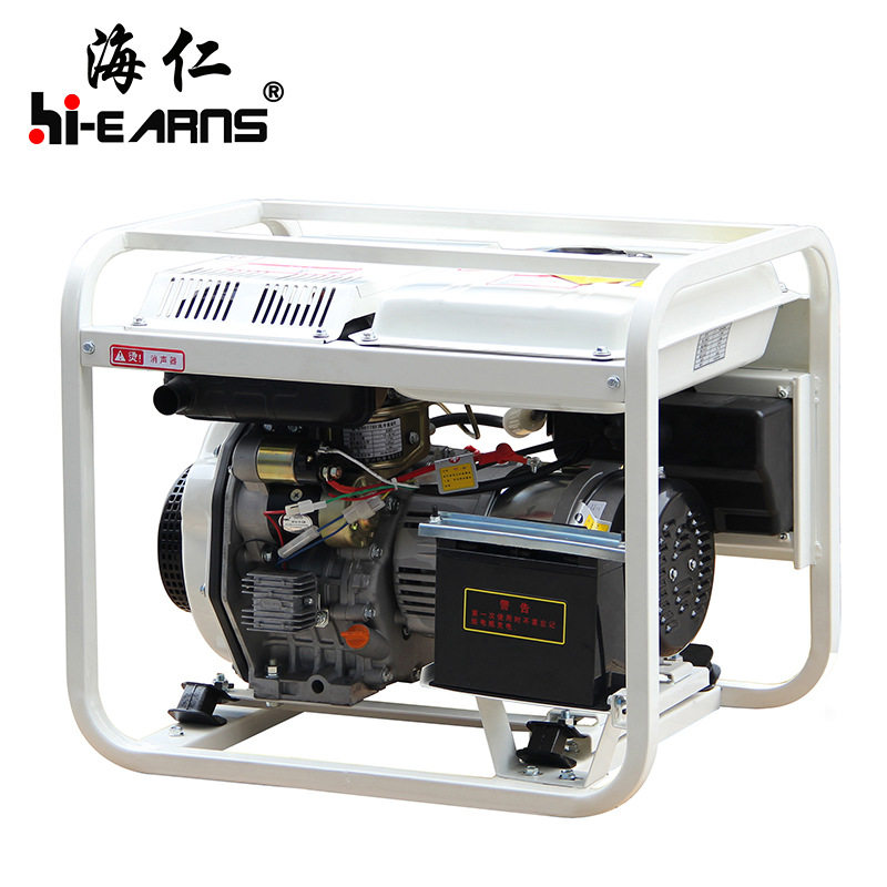 工厂直销DG3000E开架3kw柴油发电机 敞开式小型发电机 带空调电扇