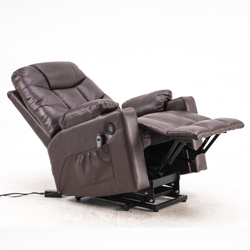 电动坐躺站立老人沙发椅头等太空沙发舱按摩沙发休闲伸展老人椅