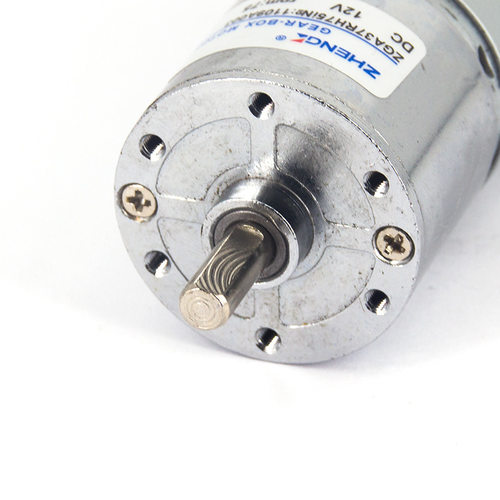 ZGA37RH 12V24V正科37mm直流齿轮减速电机马达正反转大扭矩可调速