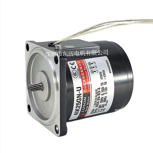 LUSON昆山如展电机4IK25GN-U Gear Motor K04-25-S3-4三相380V