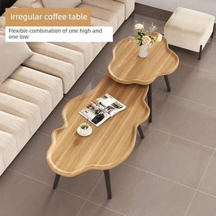 同梦云朵茶几客厅家庭小公寓无障碍豪华边桌简约出租屋创意茶几