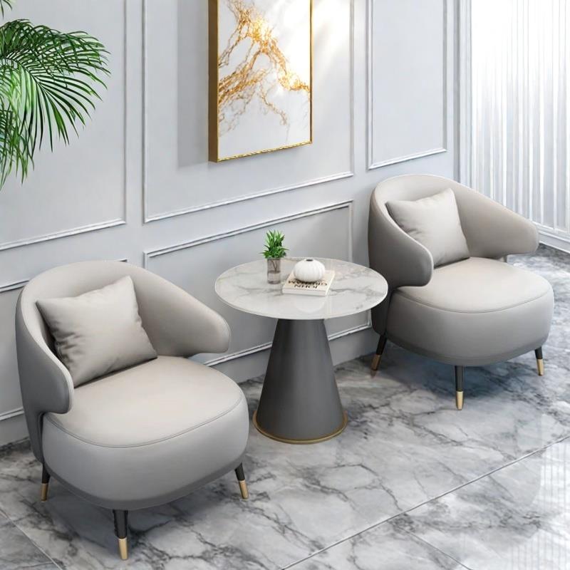 酒店商务接待沙发休息区美容院会客样品屋展示中心办公室休闲 洽