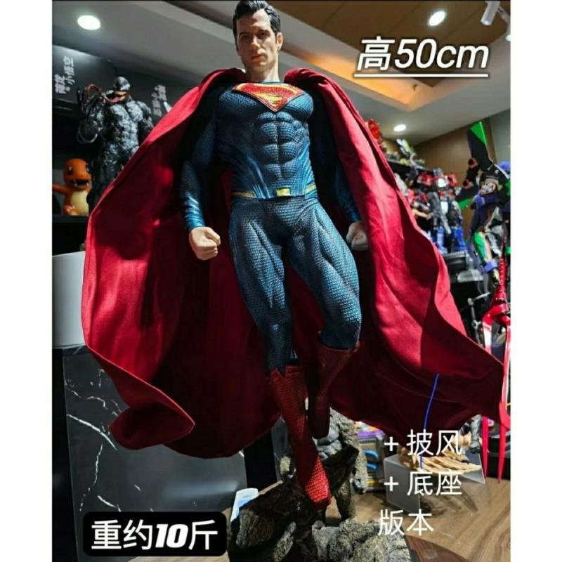DC系列正义联盟钢铁之躯超人GK雕像手办潮玩时尚模型摆件 Aa动漫