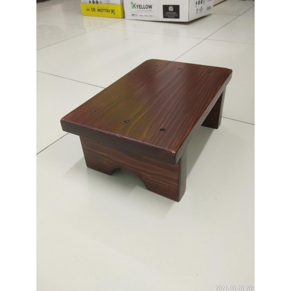 加厚天然实木简约方凳换鞋凳子松木花架垫脚台阶置物落地矮小板凳