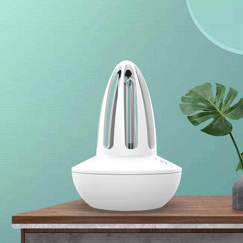 便携车用紫外线消毒灯充电臭氧杀菌灯鞋柜灭菌灯家用橱柜消毒器