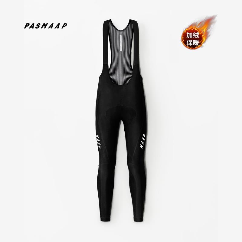 PASMAAP骑行长裤2024年秋冬新款公路自行车男女排汗保暖紧身抓绒