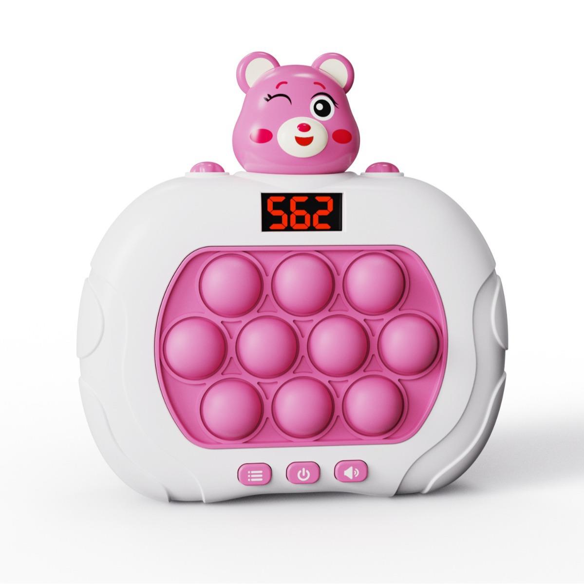 儿童速推跨境解压玩具按按乐益智闯关玩具打地鼠灭鼠先锋游戏机