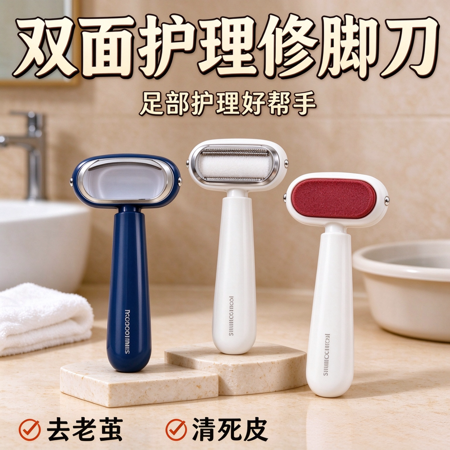 双面磨脚刀去死皮老茧防刮破