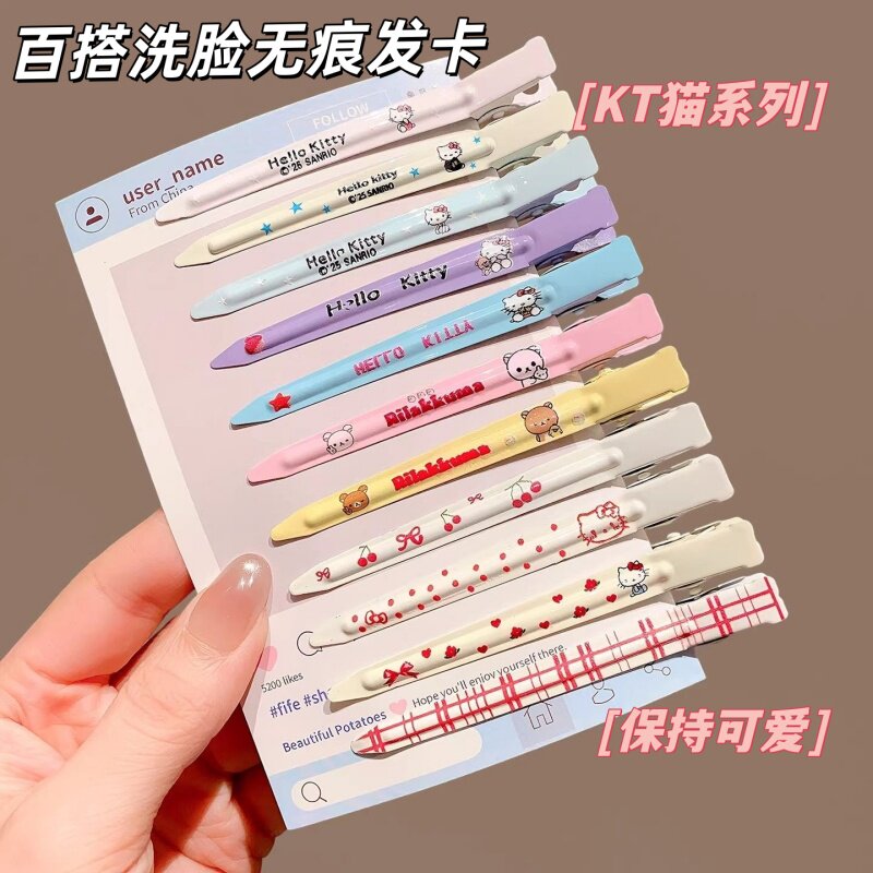 卡通可爱无痕刘海夹蓬松固定
