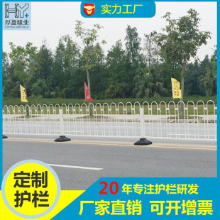 交通分流护栏京式 公路防护栏杆隔离市区护栏 秩序道路围栏 隔离网