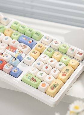漫步猫YG102机械键盘BJ100无线蓝牙女生办公静音麻将音gasket结构
