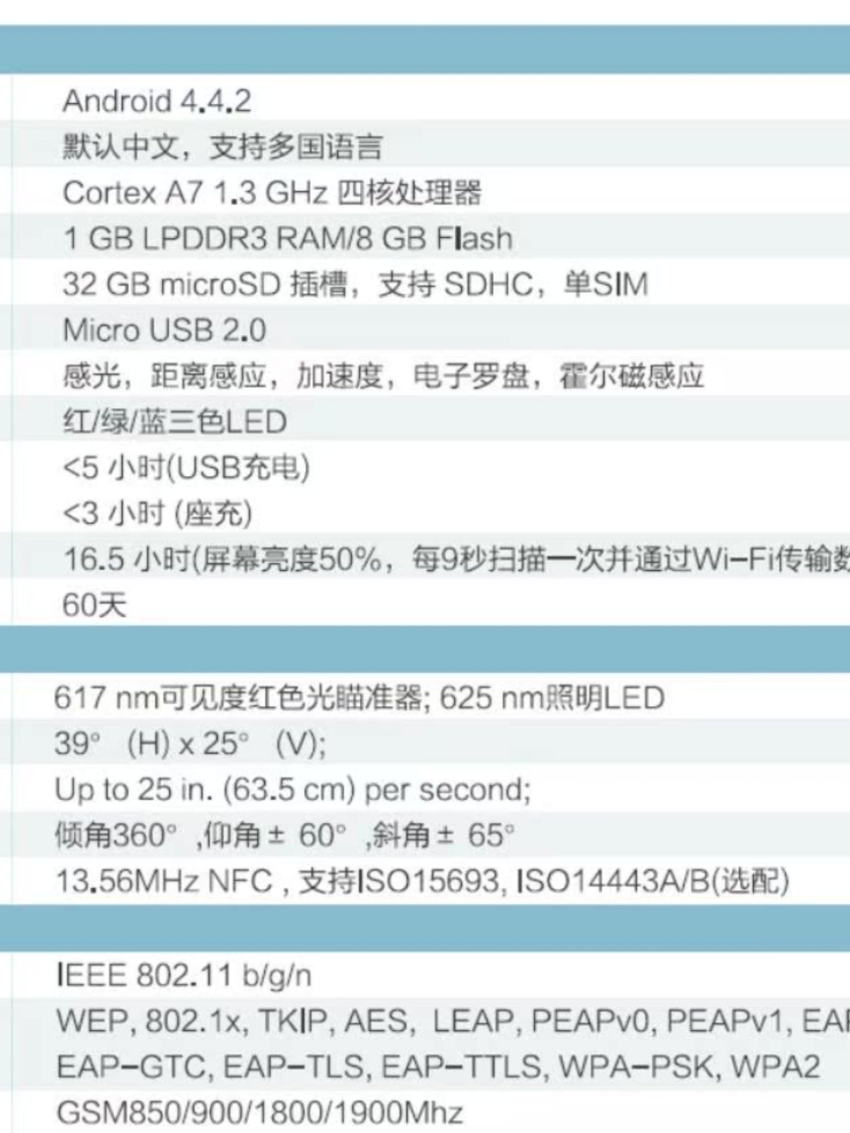 M80M80S条码数据采集器无线盘点机无线智能终端安卓数据终端