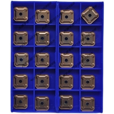 株洲四方数控铣刀片带孔SEMR1203AFTN SEKR15P04AFTN 钢件不锈钢