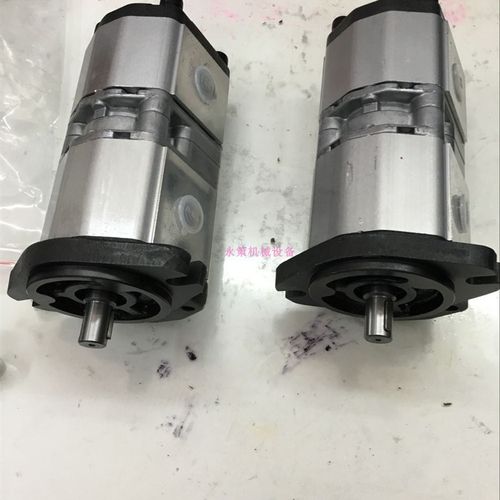 二联换向阀新款三联高压油泵B33B1D5252C2E2E2E高压双联齿轮泵