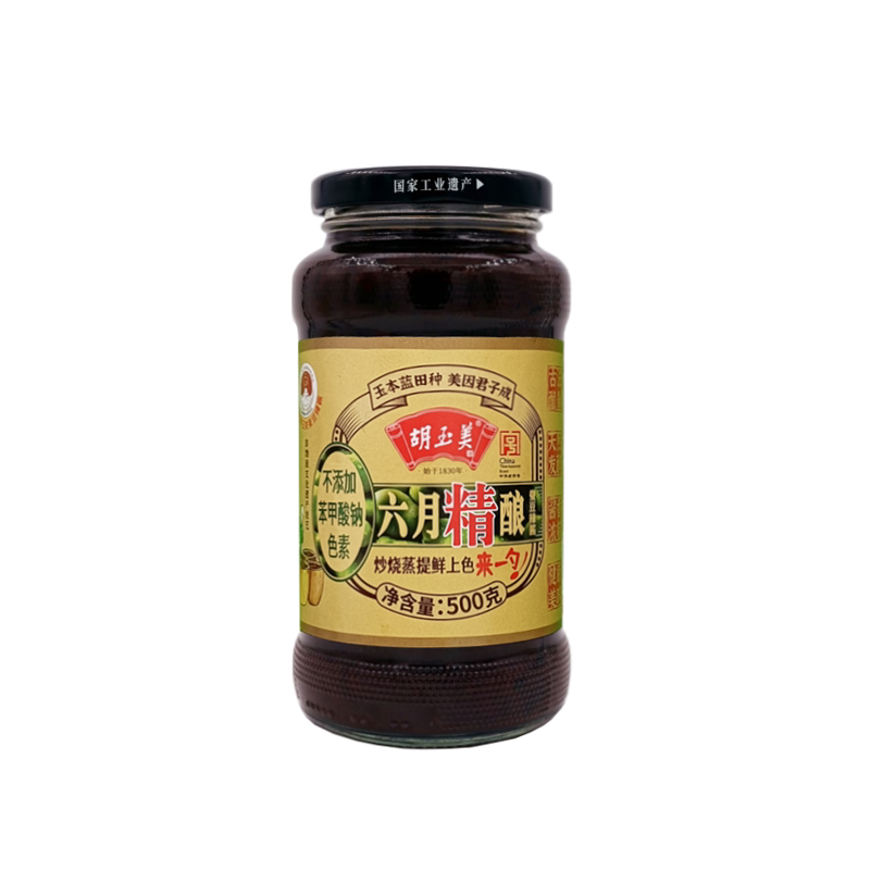 胡玉美500克六月精酿蚕豆酱