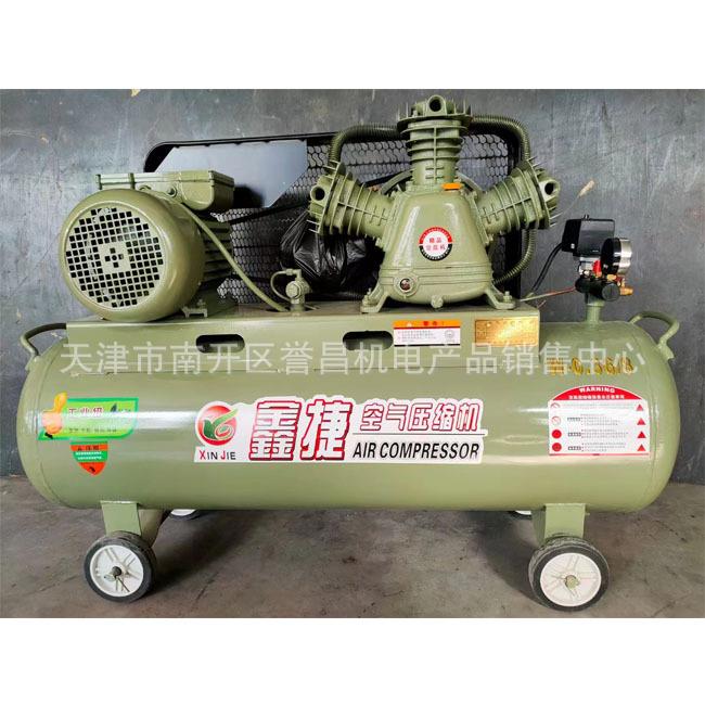 汽修补胎活塞式空压机空气压缩机工业级高压气泵小型220V打气泵