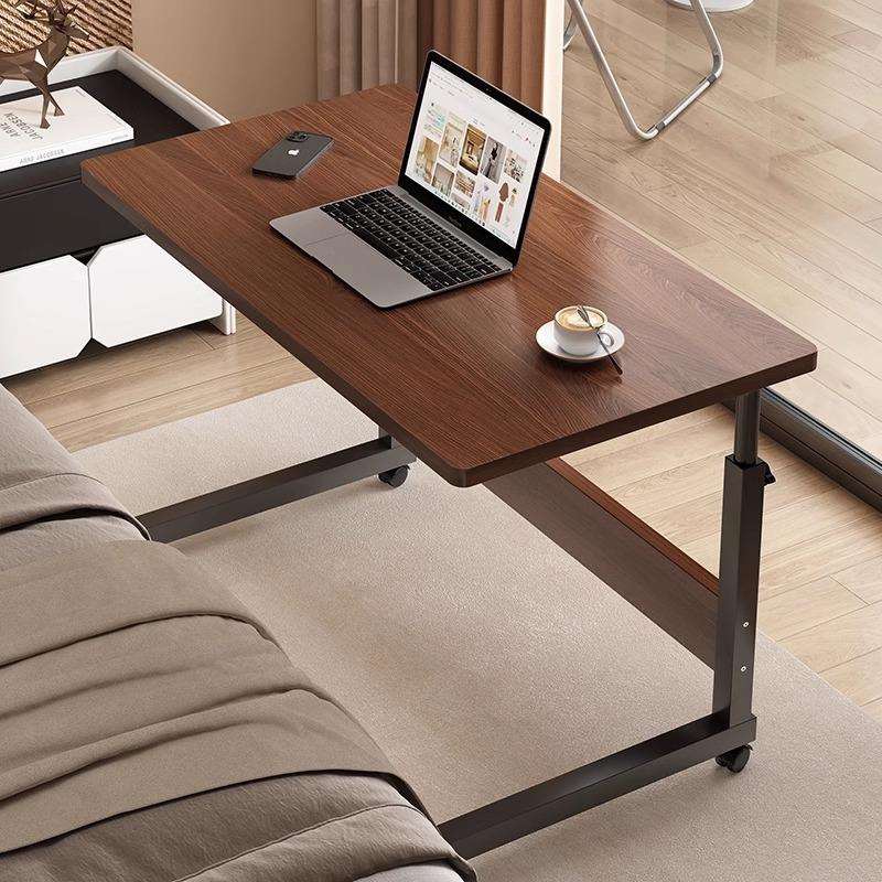 卧室床边桌 可移动升降电脑桌家用简约小桌子客厅书桌小型办公桌