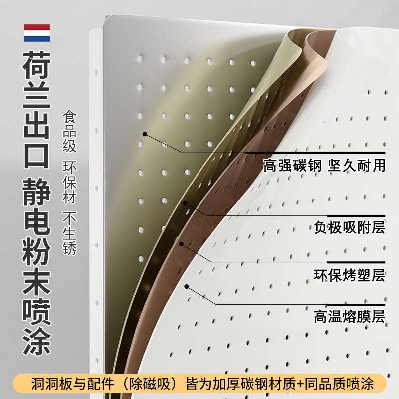 洞洞板桌面屏风置物架家用学习书桌收纳隔板办公收纳神器小户型