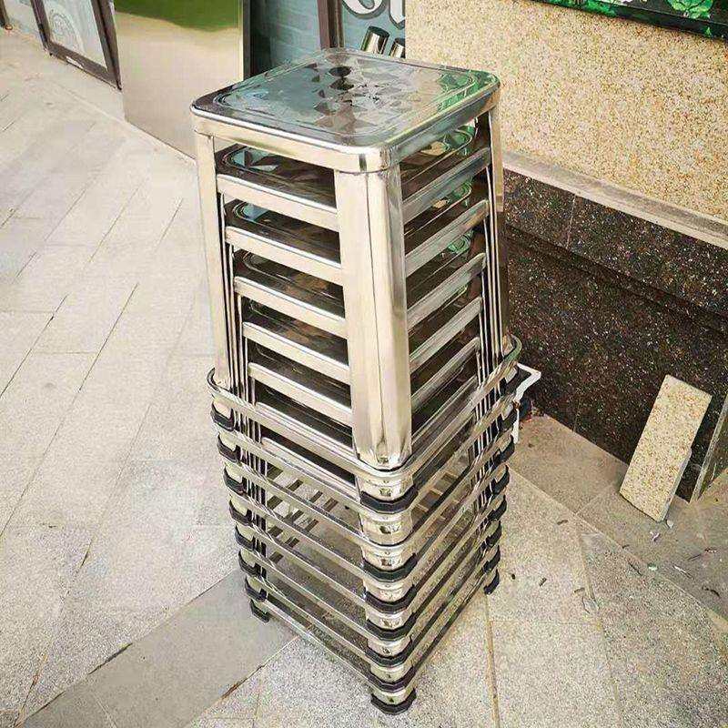 加厚加固不锈钢四方凳子家用堆叠高矮凳源头厂家现代简约热卖,橡塑材料及制品,亚克力管/有机玻璃管,淘宝优惠券,粉丝福利购,淘宝优惠卷