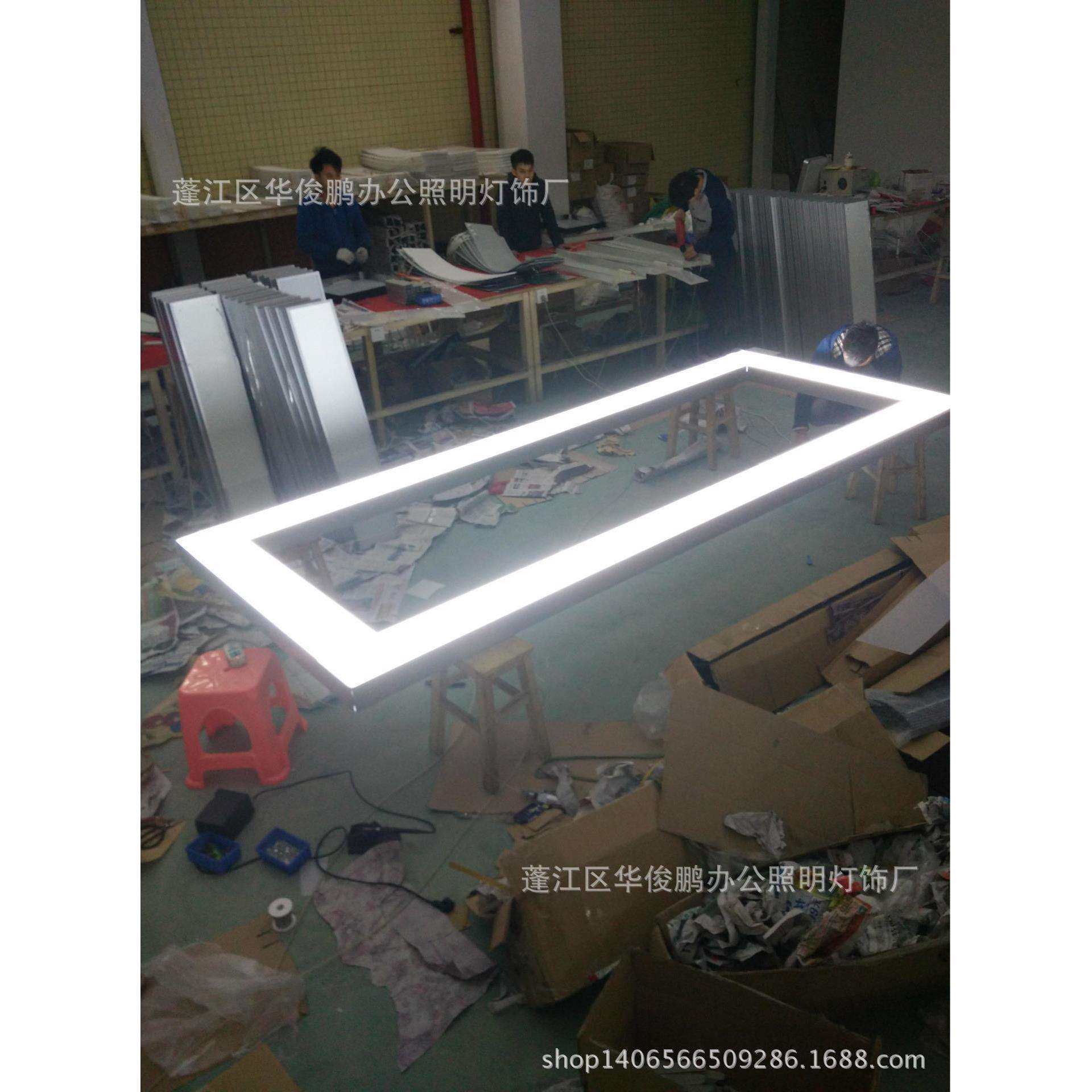 厂家直销led格栅灯 创意办公室 会议室吊线灯 铝材吊线灯 工业风