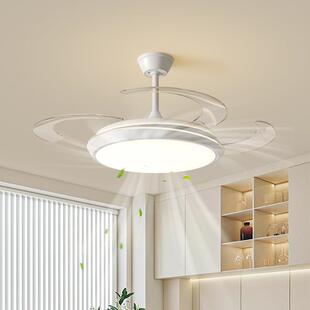 全光谱卧室吸顶灯一体无叶风扇灯护眼家用隐形扇叶风扇灯中山灯具