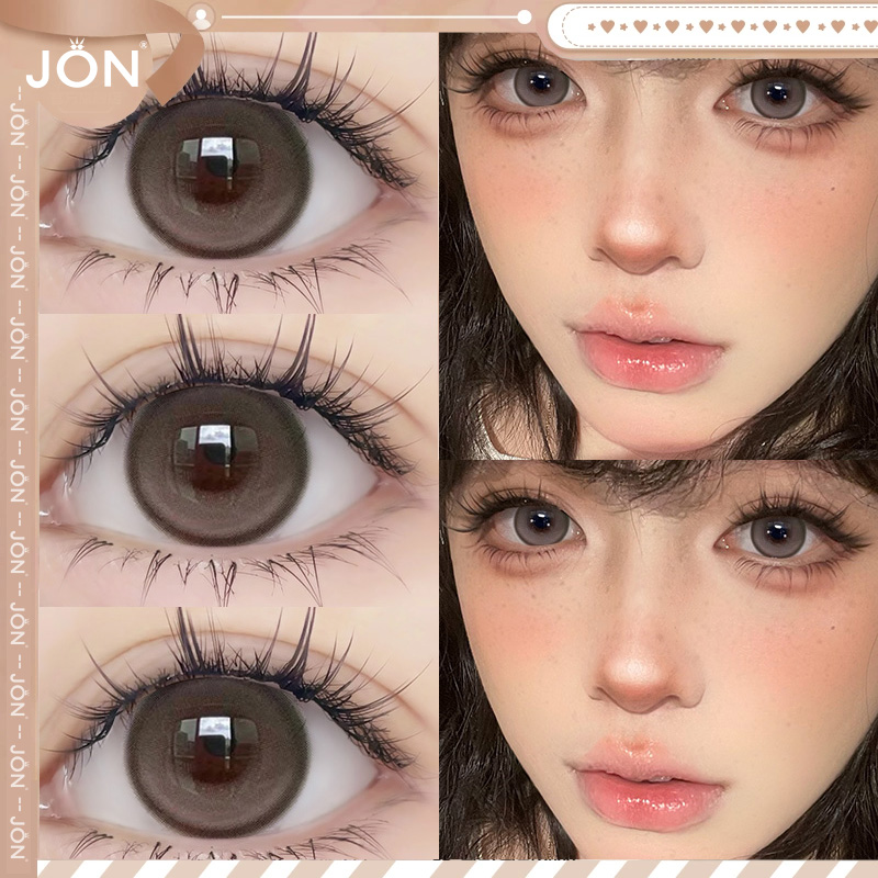 JON软萌兔日抛美瞳10片官方旗舰店大小直径日常自然型隐形眼镜u