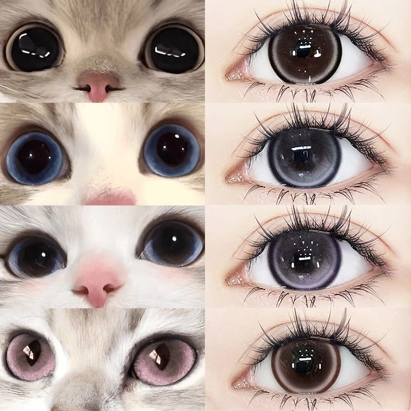 JON爆款牛奶珍宝珠系列美瞳清纯奶萌大眼半年抛隐形眼镜大直径Z