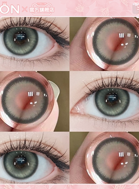 JON绿色美瞳半年抛正品大小直径欧美混血感彩色隐形眼镜旗舰店Z