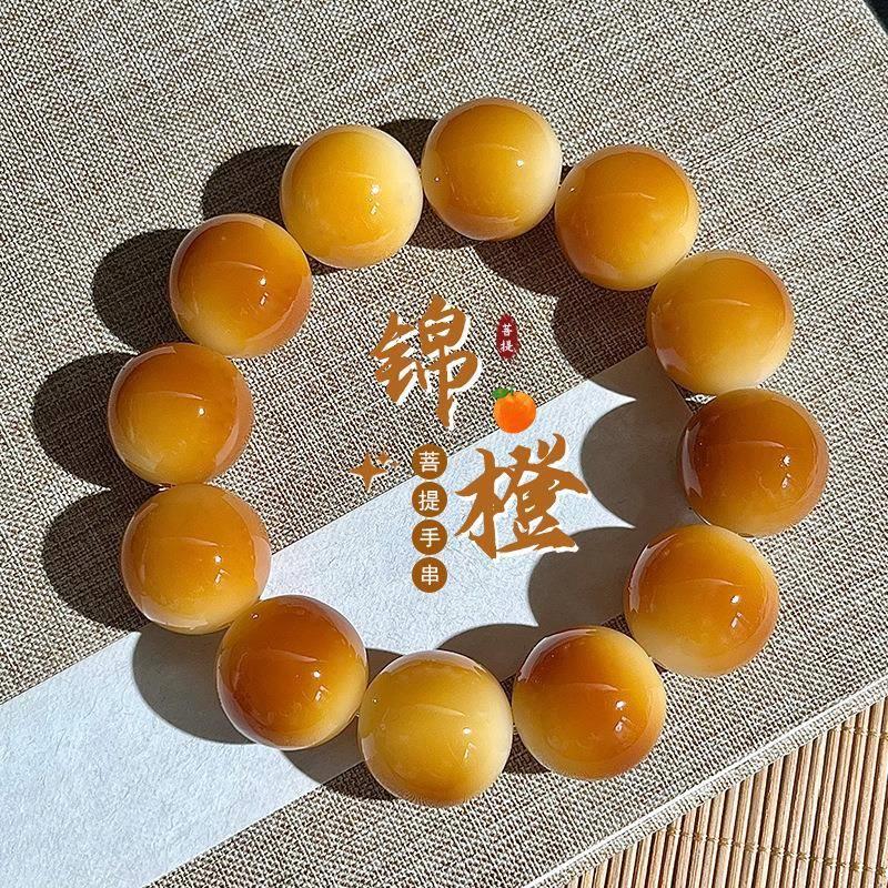 天然风化一线天菩提手串男稀有大尺寸菩提子佛珠念珠文玩手链