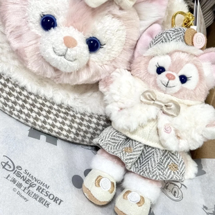 上迪冬日玲娜贝儿挂件春日可爱书包钥匙扣龙骧包挂饰公仔毛绒玩偶