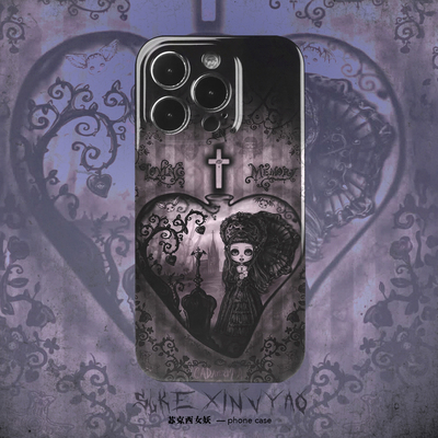 维多利亚哥特风小众苹果手机壳
