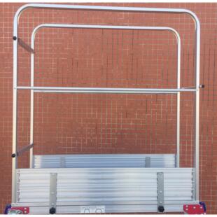 厂家直销宏达工作台扶手可折叠洗车装饰梯爬高马凳功夫铝梯