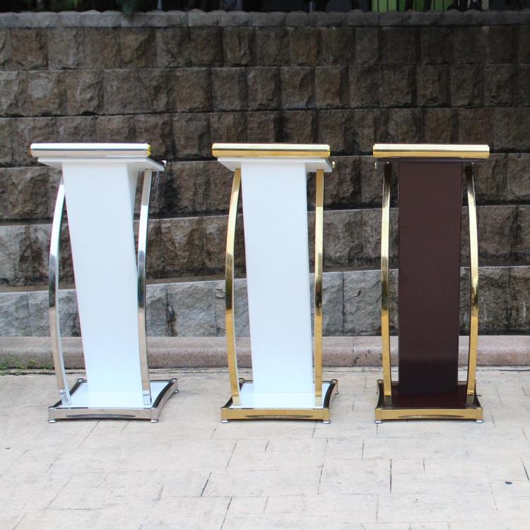 高档演讲台讲台桌发言台咨客台主持台迎宾台酒店前台接待台咨询台