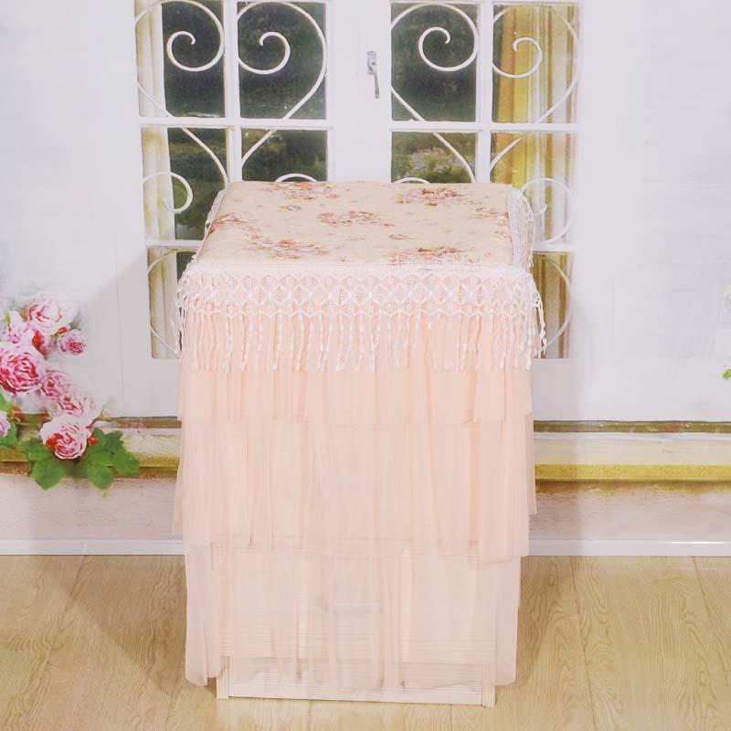 田园保险柜罩套定做贡缎布艺保险箱罩子空气净化器防尘罩家用电器