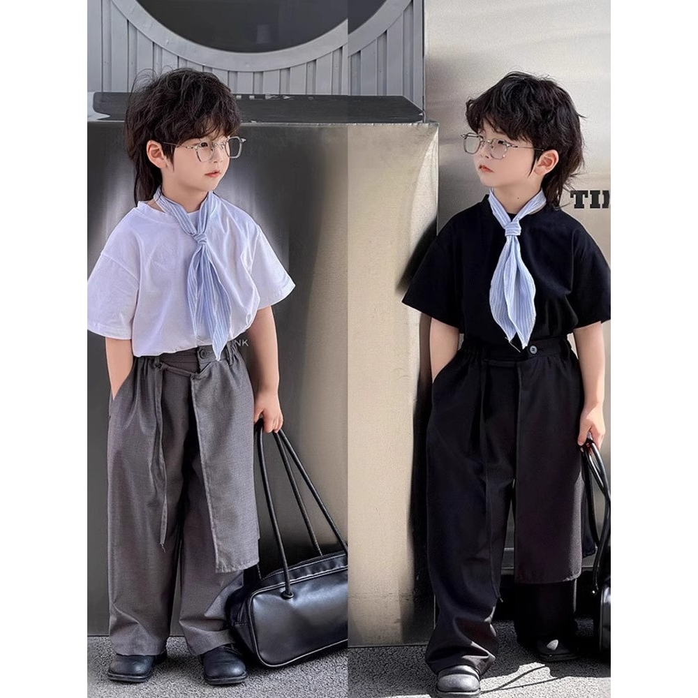 英国next kiss男童套装时髦高级感儿童装西服花童礼服男孩演出服