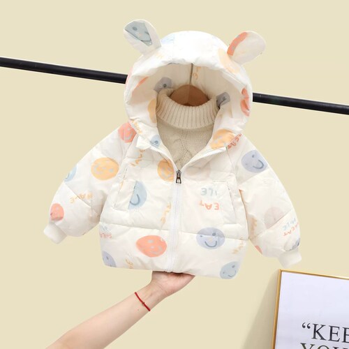 netx kiss女童羽绒服新款冬季轻薄婴儿童加厚0一1岁宝宝冬装外套