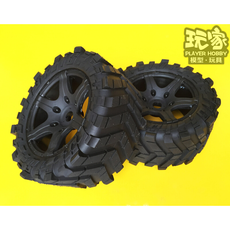 TRAXXAS 1/5 X-MAXX大X MadMax升级24mm结合器人字大脚胎轮胎XRT