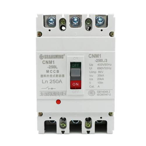 人民电气塑壳断路器CM1100A 250A 400A 630A过载短路保护空气开i.