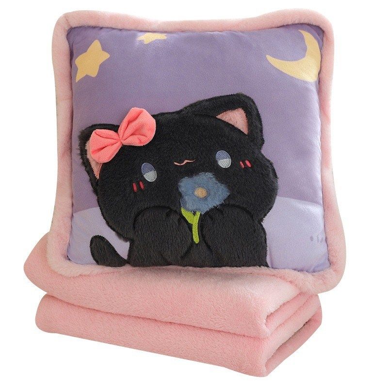 新午睡专用小被子午睡毯抱t枕二合一办公室可收纳夏天沙发盖毯空,居家布艺,抱枕被,淘宝优惠券,粉丝福利购,淘宝优惠卷