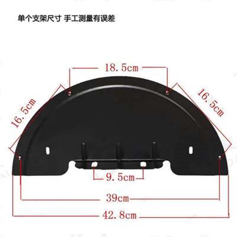 动三轮车铁支g架后轮泥瓦用铁架挡泥板配件小龟王绵阳尚领通用