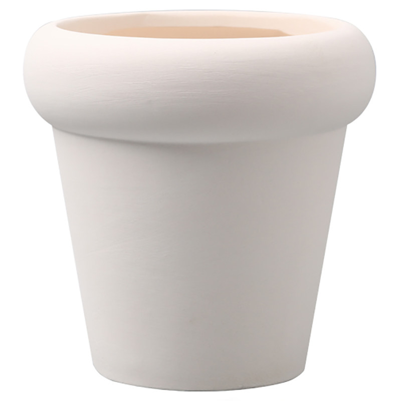 新简约加厚d素烧陶土花盆有孔透气吸水带托盘奶油风粗陶瓷器种植,鲜花速递/花卉仿真/绿植园艺,花盆,淘宝优惠券,粉丝福利购,淘宝优惠卷