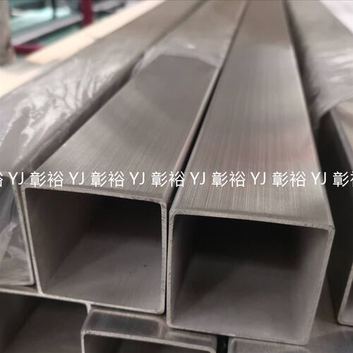 新304不锈钢方管材料 100*100*3/4/5mm加厚不R锈钢方通 拉丝面方