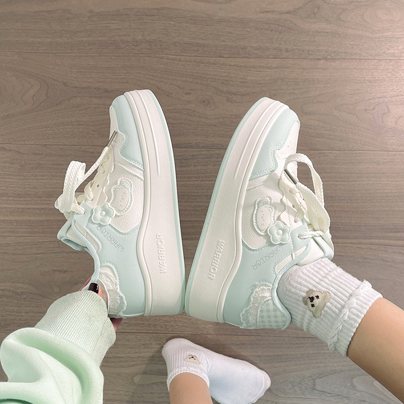 回力可爱小猫厚底板鞋女2025新款韩版百搭原创设计学生休闲鞋板鞋,女鞋,休闲板鞋,淘宝优惠券,粉丝福利购,淘宝优惠卷