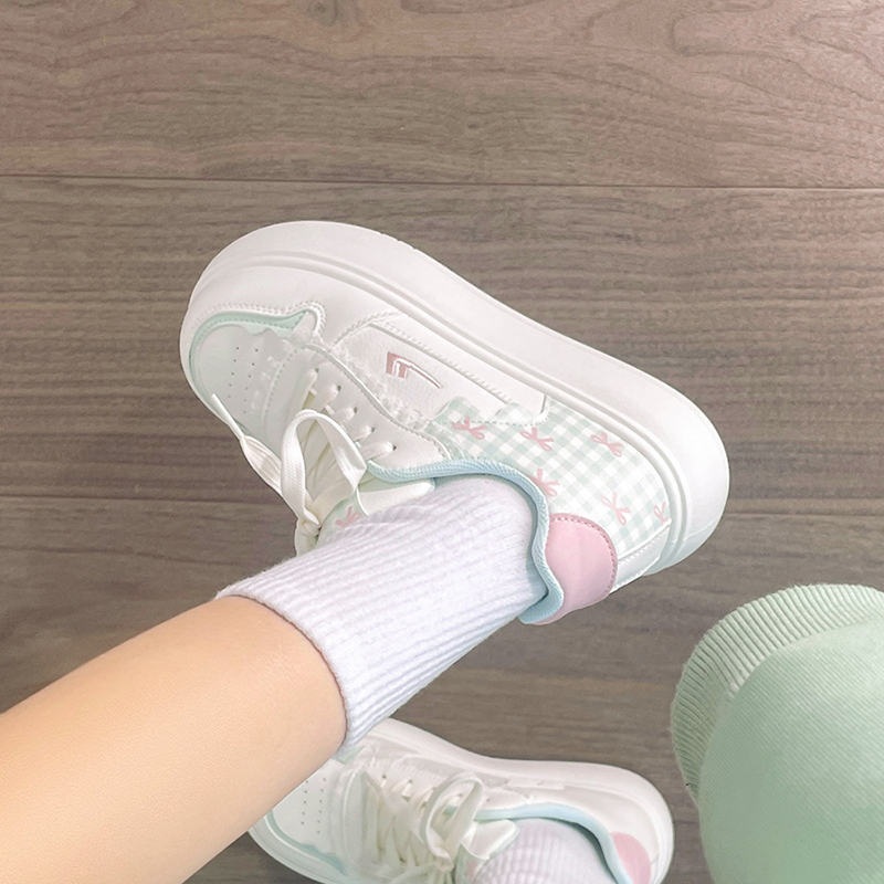 回力厚底小白鞋女2025新款秋季