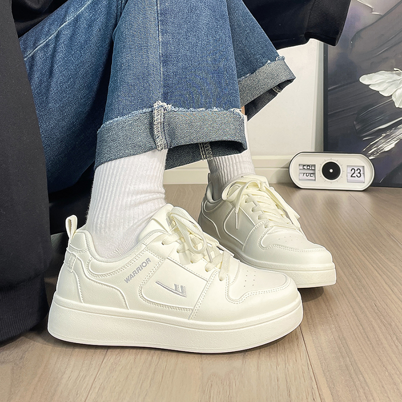 回力2025秋季新款厚底小白鞋