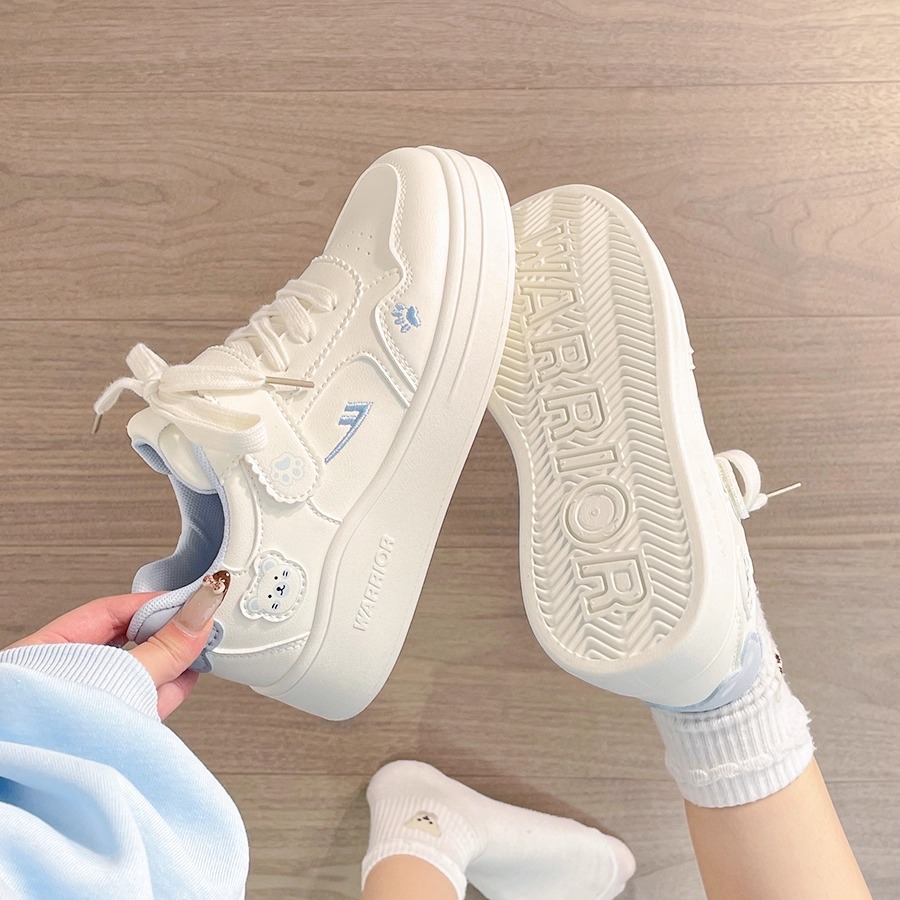 回力2026新款魔术贴小白鞋