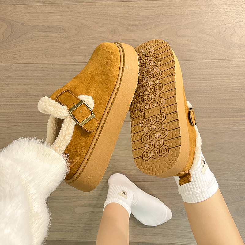 回力加绒勃肯鞋冬季保暖棉鞋